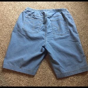 Womens denim shorts
